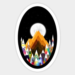 Moon Light Sticker